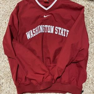 Vintage Nike Washington State windbreaker pullover